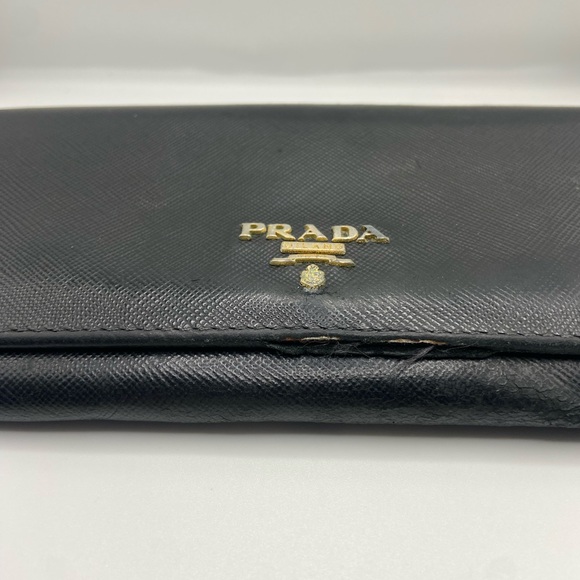 Prada Black Long Wallet - Picture 2 of 15